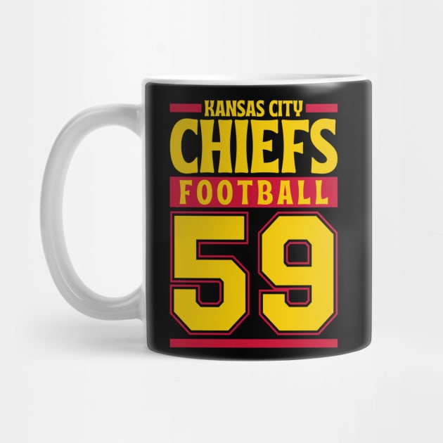 Kansas City Chiefs 1959 American Football Team by Astronaut.co